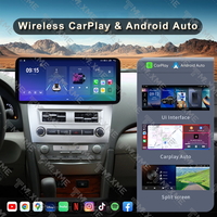 Support de fixation pour écran de moniteur Android de 12,3 pouces pour tableau de bord audio de véhicule TOYOTA CAMRY 2008-2011
