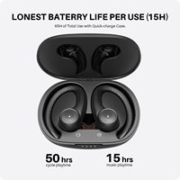 Audífonos de Alta Calidad Actualizados Tribit MoveBuds H1 Inalámbricos BT 5.2