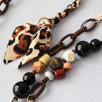 Bracelet-lanière détachable personnalisable en perles acryliques et en bois, multi-longueurs, avec chaîne de téléphone et bandoulière, accessoires