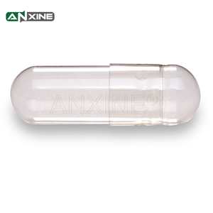 ANXINE-Cápsulas de gelatina separadas, cápsulas duras de materias primas bovinas transparentes, tamaño 00 <span class=keywords><strong>0</strong></span> - Product Image 1