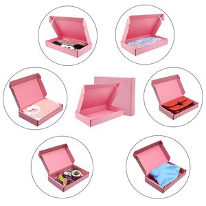 Tùy Chỉnh Đầy Đủ Màu Sắc In Hộp Sóng Các Tông Giao Hàng Gửi Thư Bao Bì Hộp Vẻ Đẹp Bao Bì Vận Chuyển Bưu Phẩm Hộp Giấy - Product Image 4