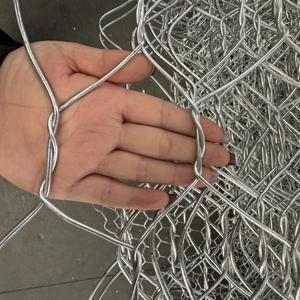 Galvanized <strong>Hexagonal</strong> <strong>Wire</strong> <strong>Mesh</strong> for Farm Chicken Fencing Poultry Netting Heavy Duty Gabion <strong>Mesh</strong> for Gabion Boxes - Product Image 3