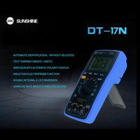 SUNSHINE DT-17N Auto Range LCD Affichage Numérique Multimètre Instrument Tension Testeur Automatique pour Téléphone Mobile Outils de Réparation