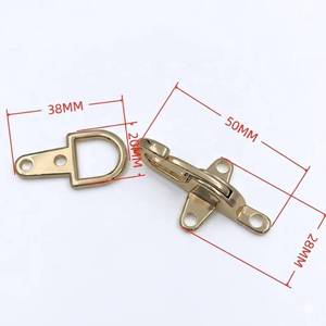 Screw Mounted <b>Jacket</b> Clasp Hardware Metal Hook Fasteners for Fireman Coats Bags Belts and Garment Accessories - Product Image 3