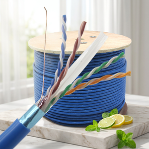 Cavo CAT6 STP 305 Metri Rotolo Cavo <span class=keywords><strong>Ethernet</strong></span> LAN CAT6 - Product Image 1