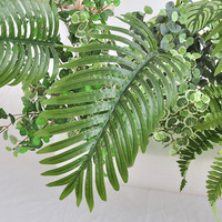 Plantes artificielles de palmier Areca, écologiques et durables, 76 cm, verdure pour l'aménagement paysager, la décoration des hôtels et des espaces commerciaux