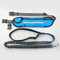 Ensemble de laisse pour chien en nylon personnalisé, léger, durable, antidérapant, pour l'entraînement en extérieur, avec motif solide, pour la course