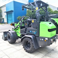 Caricatore Elettrico XC908EV da 800KG con Benna da 0,4m³ e Batteria da 26,738kWh