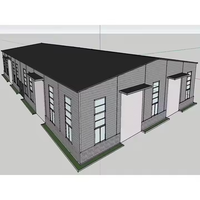 Conceptions de hangar industriel à faible coût bâtiments d'atelier préfabriqués entrepôt en acier bâtiments préfabriqués en métal
