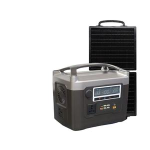 Pedidos de muestra Bienvenido LiFePO4 AC DC Salida Generador solar 600W Sistema de almacenamiento de energía para el hogar ABS Estación de energía solar portátil - Product Image 1