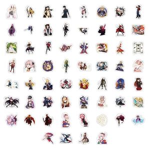 60pcs Destino Coroa Adesivos Decorativos Impermeável Vinil Etiquetas para Bagagem Laptop Guitar Skate - Product Image 3