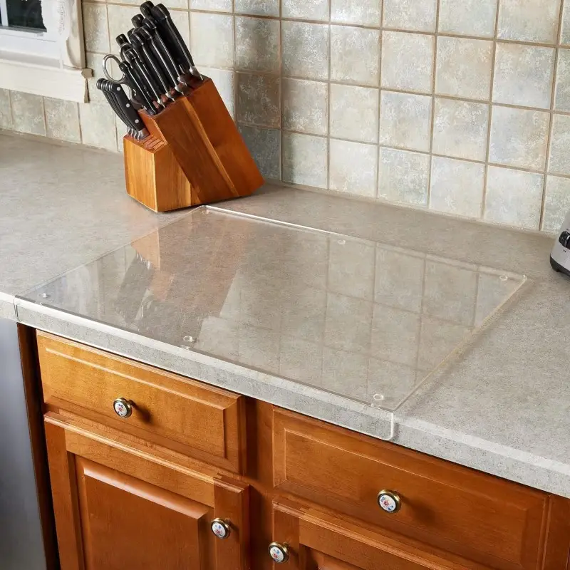 Sıcak satış özel boyutları akrilik manyetik kuru silme temizle kesme tahtası buzdolabı için
