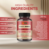 Cápsulas de Maca Premium a Precios de Fábrica OEM ODM, Ashwagandha para Aumentar la Energía, la Resistencia y la Energía, Suplementos Herbales 100% Naturales