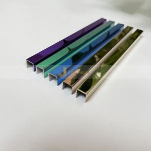LL160 Tile Trim for <b>Bathroom</b> Ceramic Tile Edge U Shape Channel 304 Stainless Steel Decorative Profile Tile <b>Corner</b> U Shape Trim - Product Image 3