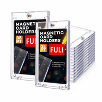 Porte-cartes magnétiques FULI 35PT 55PT 75PT 100PT 130PT 180PT TCG, porte-cartes magnétiques One Touch pour cartes à collectionner, cartes sportives