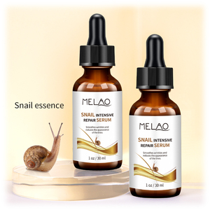 Siero per lumaca per riparazione viso antirughe siero sbiancante con estratto di mucina di lumaca 80% 30ml di cura della pelle - Product Image 1