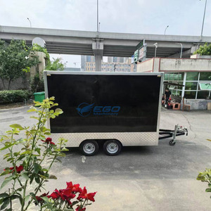 Mobile Coffee Bar Foodtruck Catering Trailer Fully Equipped Hot Dog Ice Cream Pizza Fast Food Truck With Full Kitchen - Product Image 1