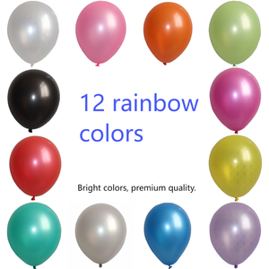 Ballons de fête en latex nacré de 10 pouces en gros pour décorations d'<span class=keywords><strong>anniversaire</strong></span>, Halloween, Noël, Nouvel An - Écologiques - Product Image 2