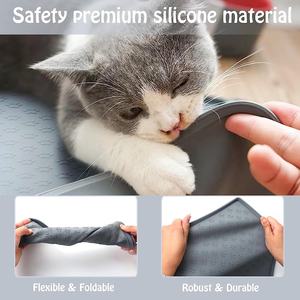 Productos de Tendencia 2026, Nuevas Alfombrillas Impermeables para Mascotas con Borde Elevado, Múltiples Tamaños y Colores para Perros y Gatos - Product Image 5