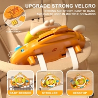 Simulador de Conducción de Automóviles Multifuncional Zhorya para Bebés, Juguetes de Volante de Plástico para Niños con Luz y Sonido