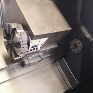 Centre de tournage CNC TCK56A, tour CNC complet à broche unique pour usinage moyen et lourd, système de commande FANUC - Product Image 3