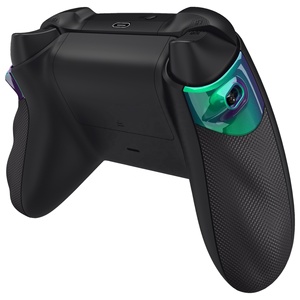 Kit de poignées ergonomiques en caoutchouc vert-bleu caméléon avec rails latéraux et interrupteurs pour manette Xbox Series XS - Product Image 6