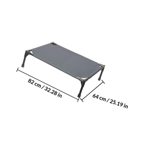Cama Elevada para Perros y Gatos, para Exteriores, con Marco de Aluminio, Material Teslin, Funda Extraíble y Lavable - Product Image 4