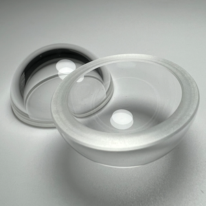 Fluorure de magnésium Fluorure de baryum et de lithium Usine de fluorure de calcium Dôme optique K9 Couvercle en verre saphir Dôme optique - Product Image 4