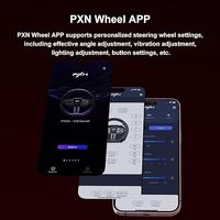 Volant de course PXN-V9 Gen2 en gros - 270° et 900° °   Volant de simulation de course avec 3 pédales, levier de vitesses en H, prise en charge de l'application et retour de vibrations