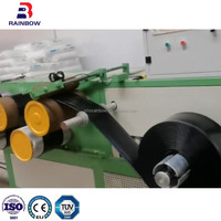 Ligne de production de tuyaux et flexibles plats en PE/PVC à vis simple Rainbow avec moteur, boîte de vitesses et roulement