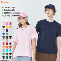 T-shirts vierges 100 % coton de haute qualité pour hommes, personnalisables avec logo de marque, pour le travail et les employés – Vente en gros