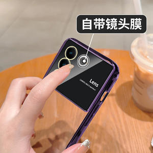 Nuevo diseño claro 6D suave TPU Gran Cámara ventana teléfono caso para VIVO Y21 2021 Y35 Y02 Y02S Y200/V29E 5G S12/V23 5G S17/<span class=keywords><strong>S17pro</strong></span> - Product Image 3