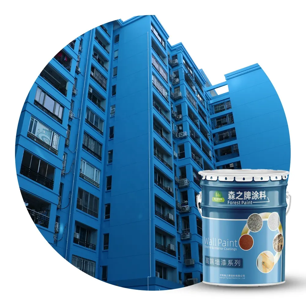 Weather resistant Anti-crack Strong Adhesion Waterproofing Exterior Wall Coating Wall Paint