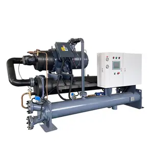 160/300kw 500KW 600kW Water Cooled Screw Chiller for Semiconductor Pump Marking Machine