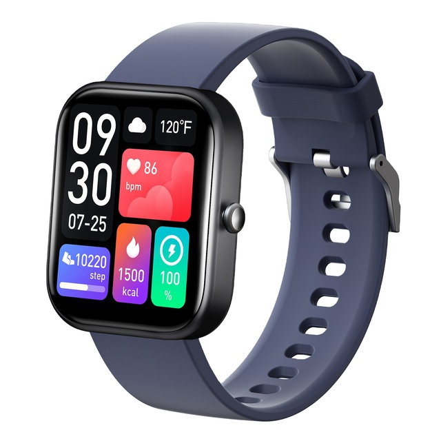 Fashion GTS5 2.0 Inch Full Screen Touch IP67 Waterproof GPS Tracker Smartwatch with 4G/5G Alloy Case 4-Day Battery 2024