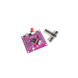 Placa de desarrollo de microcontrolador MCU-52 STC89C52RC, sistema pequeño, versión morada - Product Image 1