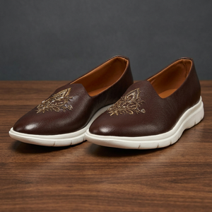 Men's Stylish Luxury Wedding <b>Shoes</b> Italian Faux PU Leather Non-Leather Light Weight Height Increasing <b>Waterproof</b> Summer Spring - Product Image 2