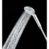 Haute qualité 11 fonctions Massage poche Nano bulle pommeau de douche PP coton filtre avec bouton d'arrêt en un clic pour salle de bain