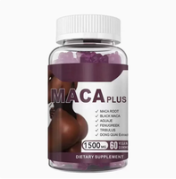Gummies OEM Maca Plus 1500mg – Amplificateur de Volume des Fesses avec Racine de Maca Noire et Soutien Multivitaminé pour des Fesses Volumineuses – Marque Privée
