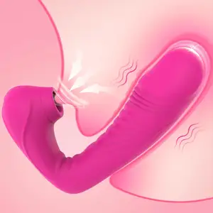Kabellose Fernbedienung realistischer vibrierender Dildo weibliches vaginales Sexspielzeug Klitoris stimulieren saugen <span class=keywords><strong>Vibrator</strong></span> für Frauen - Product Image 1