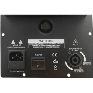 <b>Speaker</b> <b>Amplifier</b> Module 250W with for FM Radio DSP Effects Made in Italy - Product Image 4