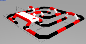 Pista gonfiabile per <span class=keywords><strong>Go</strong></span> <span class=keywords><strong>Kart</strong></span> all'aperto - Product Image 4