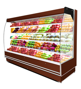 Custom Koelkast Supermarkt Fruit Display Koelkast Vriezer Groenten Chiller Koelkast Met Goede Kwaliteit - Product Image 3