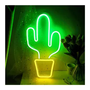 Cactus LED neon light can be customized interior decoration hot-selling LED neon light