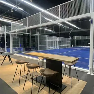 国家网球中心帕德尔单场新设计热卖全景桨网球场