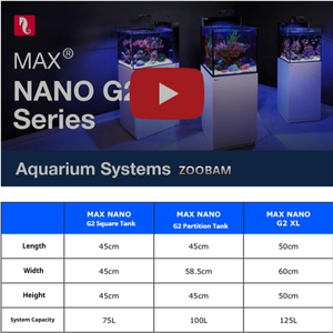 Acquario <span class=keywords><strong>di</strong></span> Lusso Red Sea Max Nano G2 Tutto-in-Uno per Acqua Salata, Vasca per Barriera Corallina da 23,8 Galloni in <span class=keywords><strong>Vetro</strong></span> e Plastica, Penninsula da Scrivania per Pesci - Product Image 3