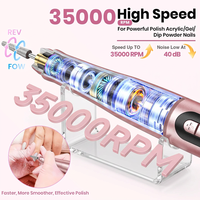 Vantrend Beauty Wholesale Nail Drill, design ergonomique, léger, poignée antidérapante pour une utilisation prolongée