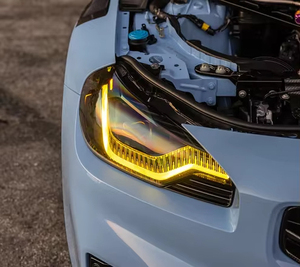 Module DRL jaune et blanc SJC Laser pour BMW G87 M2 G42 <span class=keywords><strong>Série</strong></span> 2, double couleur (<span class=keywords><strong>2022</strong></span> - PRÉSENT, LED adaptative uniquement) - Product Image 2