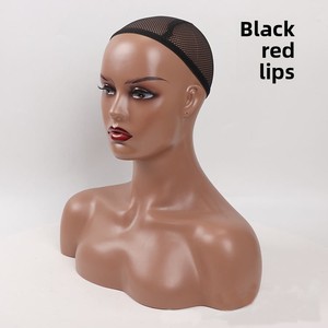 <span class=keywords><strong>Tête</strong></span> de mannequin double épaule en gros, multicolore, style européen, pour <span class=keywords><strong>maquillage</strong></span> et coiffure Kasikani Karen, idéale pour l'entraînement - Product Image 3