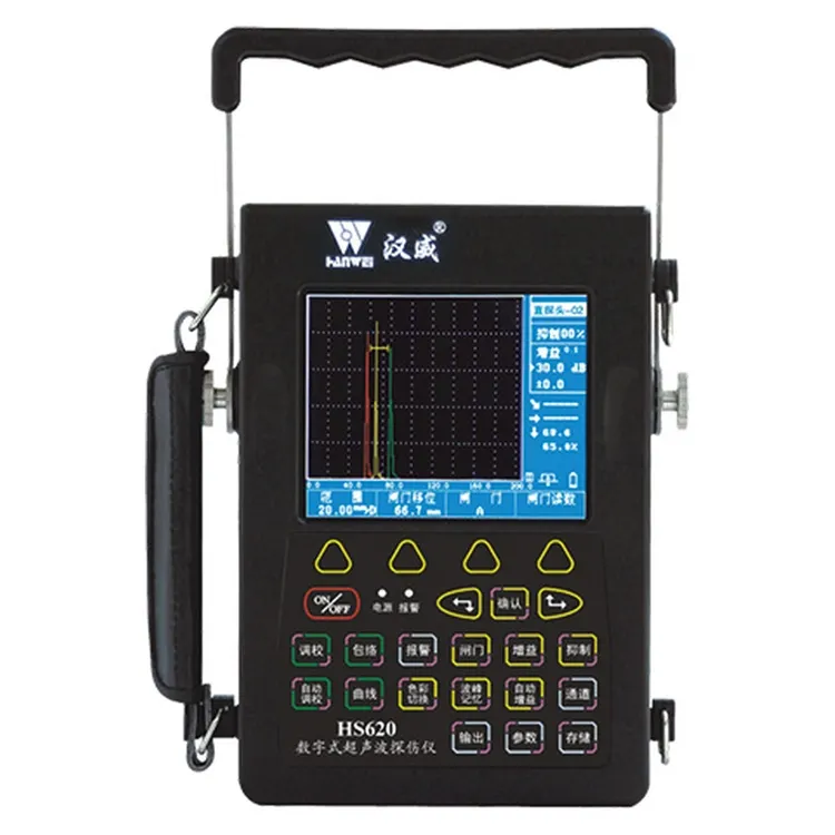 Equipamento de inspeção ultrassônico HS620 Digital NDT Digitas do Detector de falhas